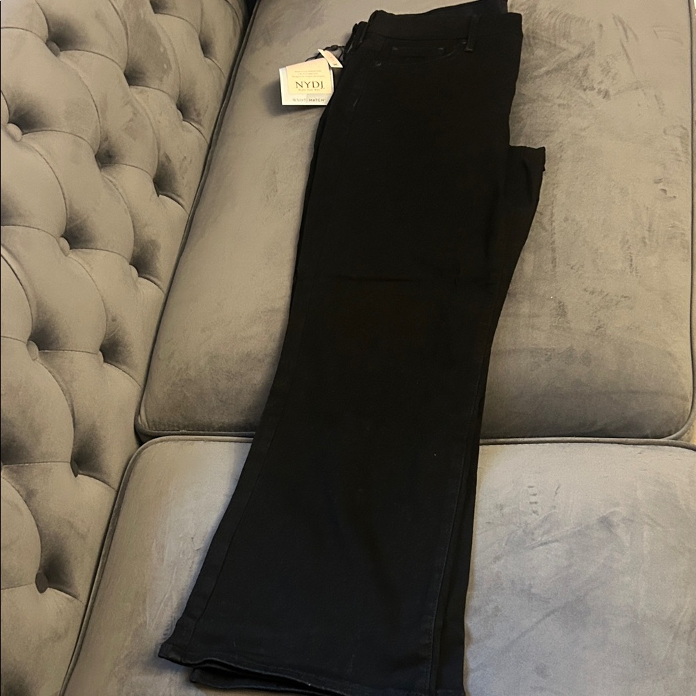 NYDJ Women's Classic Black Boot Cut Jeans